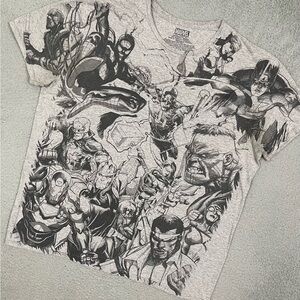 Marvel comics AOP T-shirt